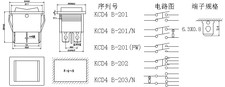 KCD4 B-201/N: tech img